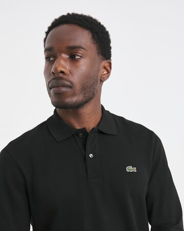 Lacoste Classic Long Sleeved Polo - Black