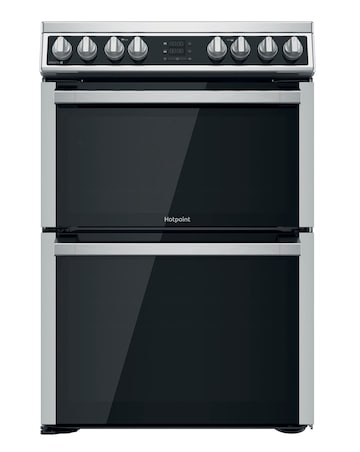 Hotpoint HDM67V8D2CX/UK 60cm Electric Double Cooker + Installation