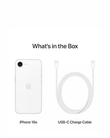 Apple iPhone 16e 512GB - White