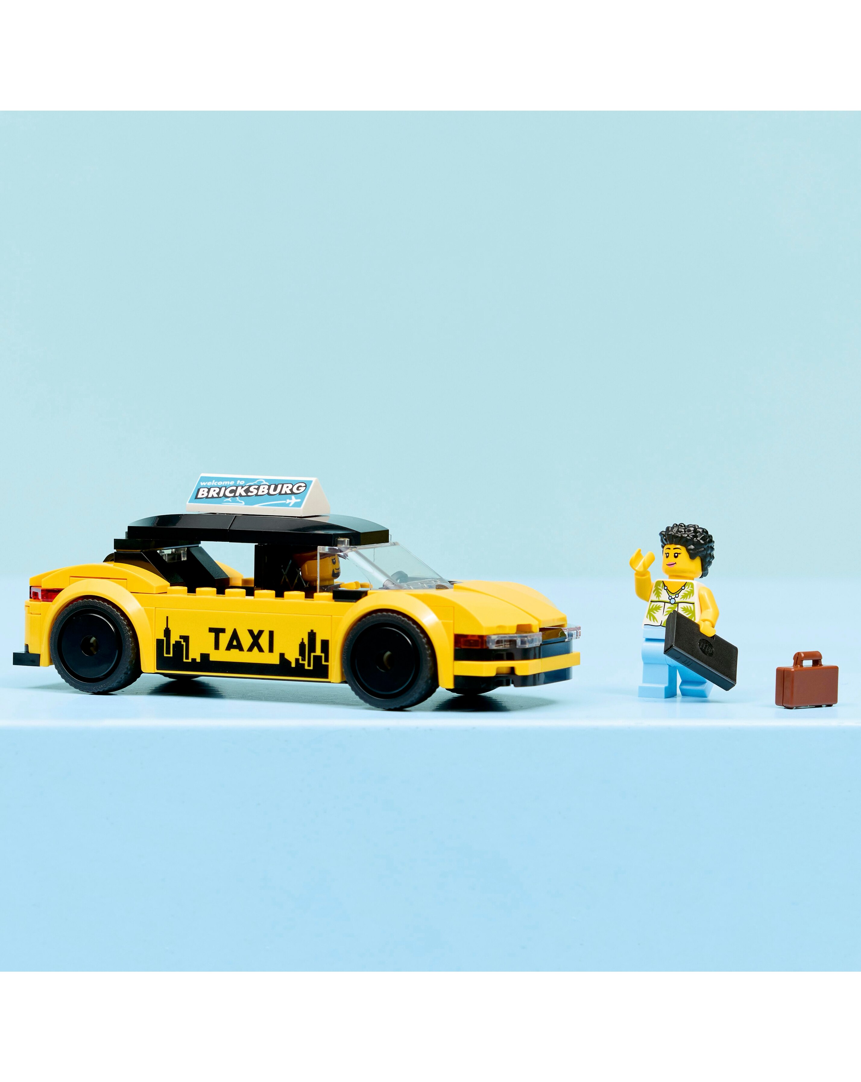 LEGO City Yellow Taxi 60487 | JD Williams