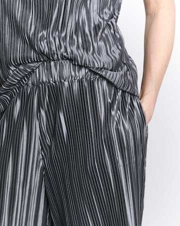 Joanna Hope Plisse Wide Leg Trousers