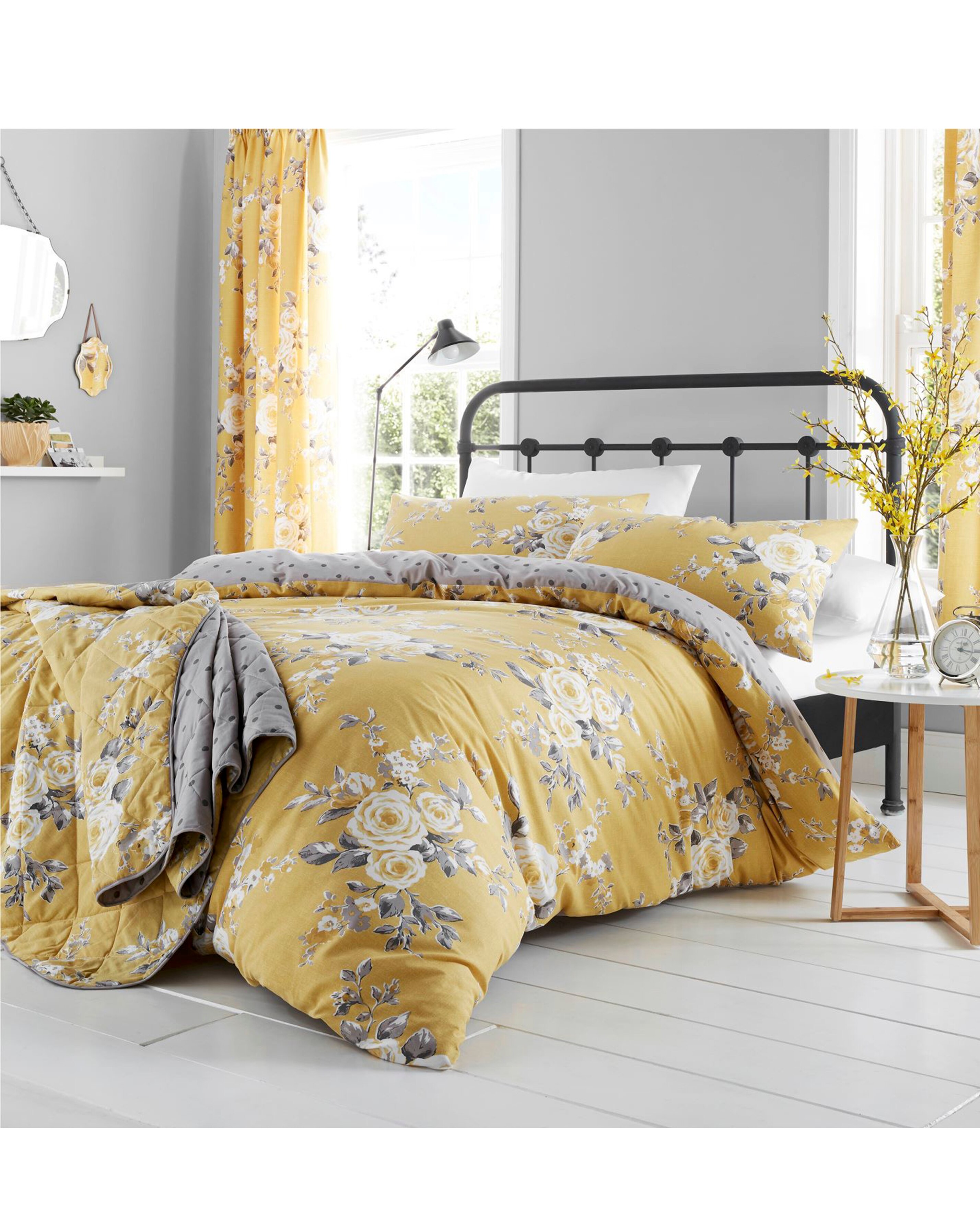 Catherine Lansfield Canterbury Cotton Blend Duvet Cover Set