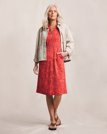 Julipa Pure Cotton Printed Jersey Shift dress