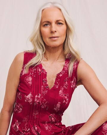 Julipa Pintuck Jersey Midi Dress