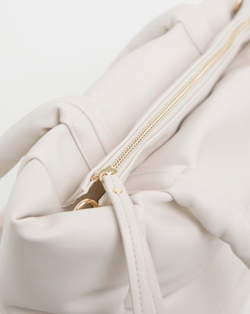 Ecru Soft Volume Padded Tote Bag