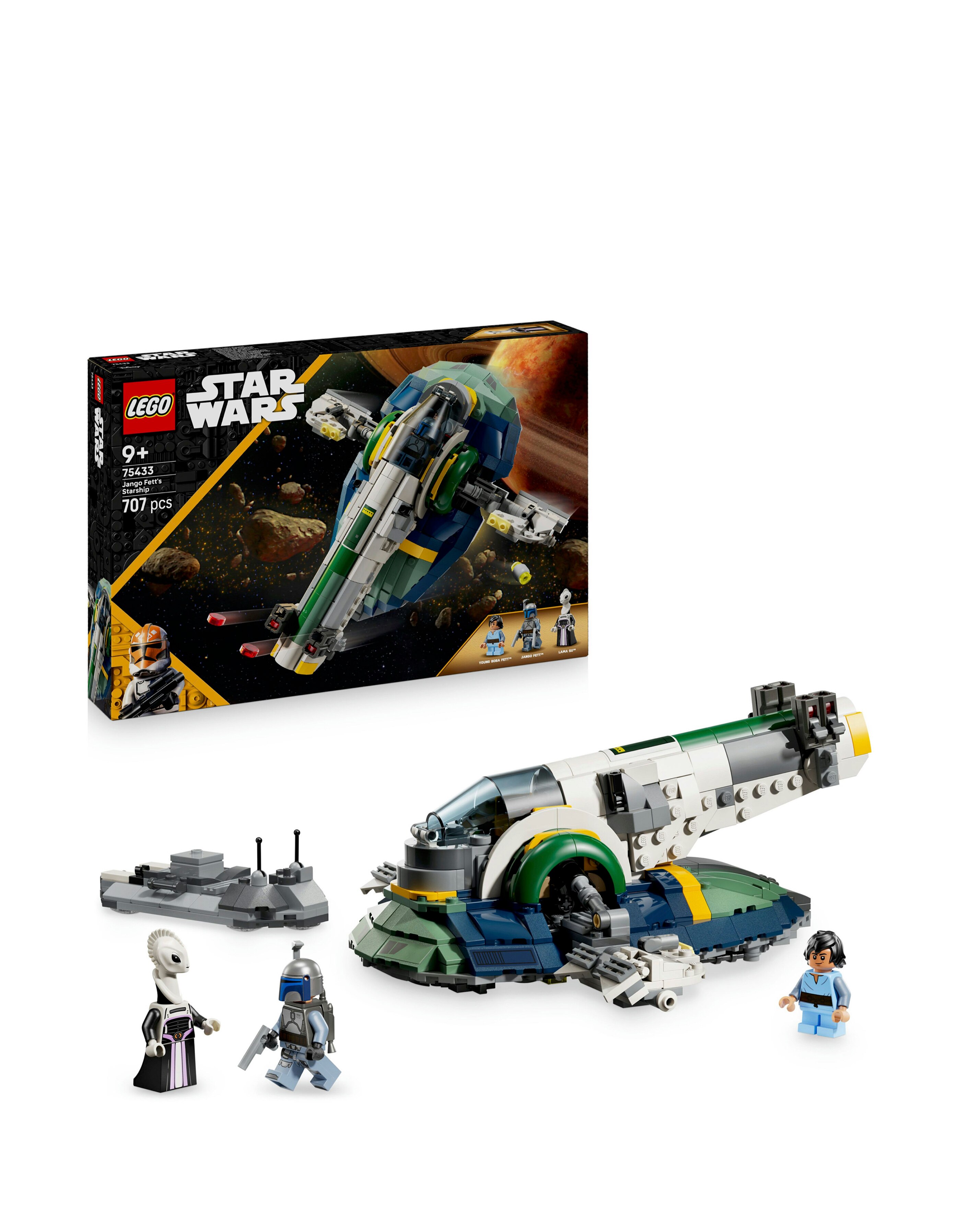 LEGO Star Wars: Attack of the Clones Jango Fett's Starship, Bounty Hunters 75433