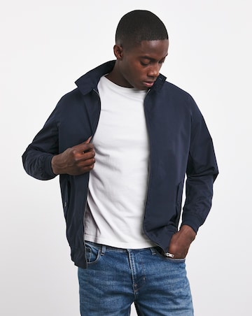 Navy Harrington Jacket