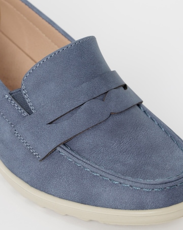 Cushion Walk Wedge Loafers - Extra Wide Fit (EEE)