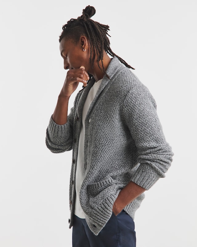 Twist Wool Cardigan