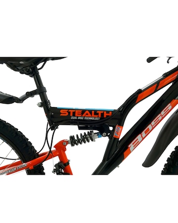 Boss Stealth Junior Mountain Bike - 24 inch wheel