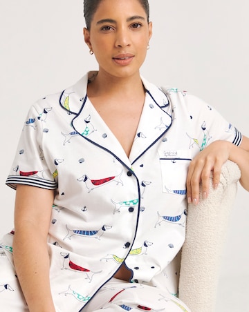 Pretty Secrets Sausage Dog Cotton Pyjama Set