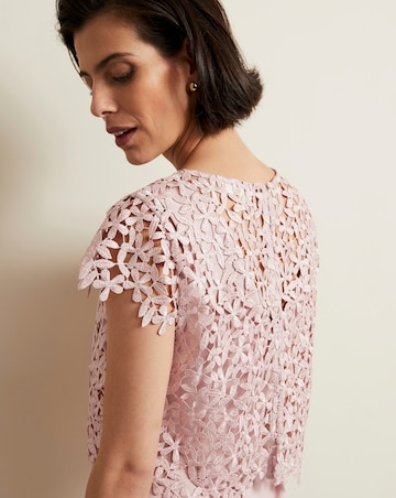 Phase Eight Daisy Lace Double Layer Dress