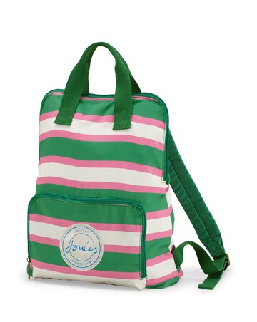 Joules Packaway Backpack - Resort Stripe