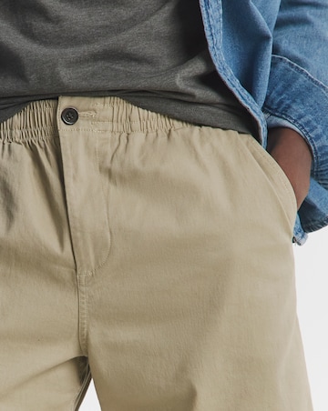 Full Elasticated Comfort Chino Short