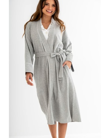 Pour Moi Love To Lounge Waffle Gown Grey