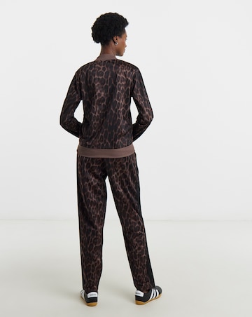 adidas Leopard Print 3 Stripe Tracksuit