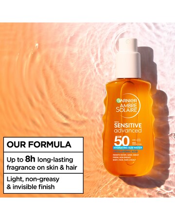 Garnier Ambre Solaire Sensitive Advanced Sun Protection Water 150ml