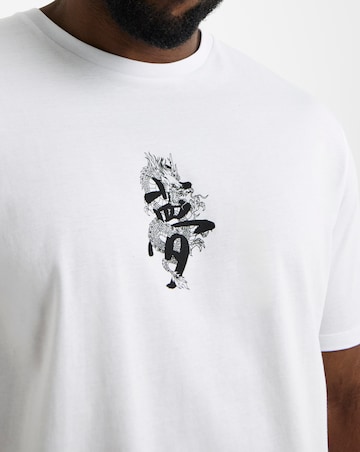 Jack & Jones Miko Back Graphic T-Shirt - White