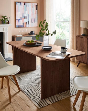 Gray & Osbourn Oslo Panel End Dining Table