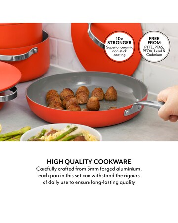 Sur La Table 4 Piece Pan Set Orange