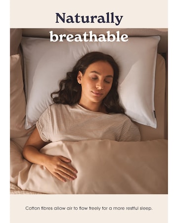 Sleepeezee Sumptuous Cotton Pillow