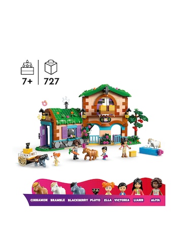 LEGO Friends Pony Ranch & Stable Building Set, Horse Toy Playset 42654