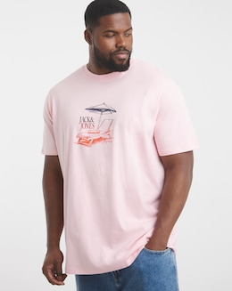 Jack &amp; Jones Almeria Graphic T-Shirt - Pink