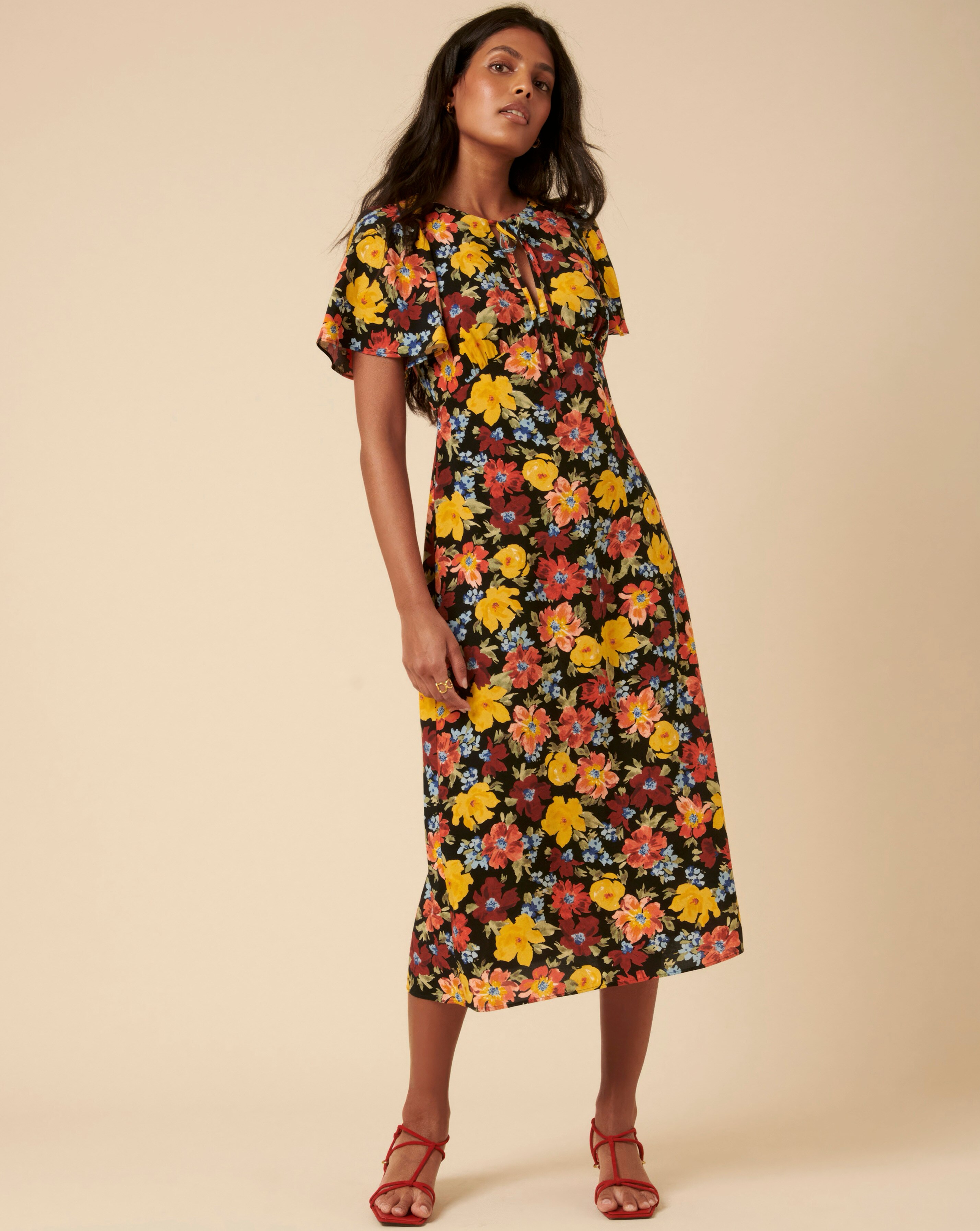 Nobody's Child Agnes Floral Dress | JD Williams