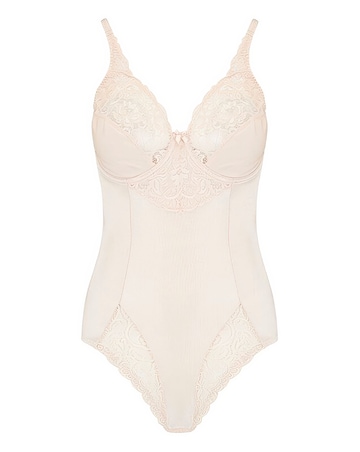 Pour Moi Superfit Full Cup Wired Bodyshaper Natural