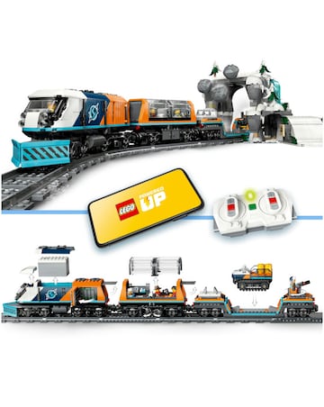 LEGO City Explorers' Arctic Polar Express Train Set for Fans of STEM Toys 60470