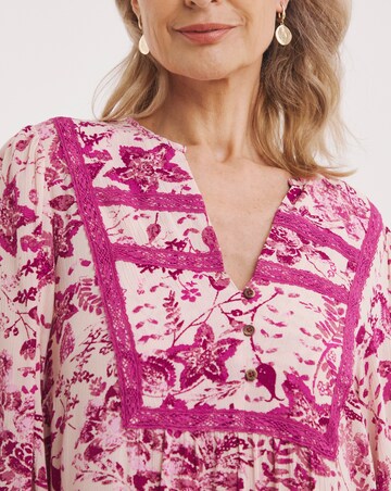 Julipa Lace Tiered Dress