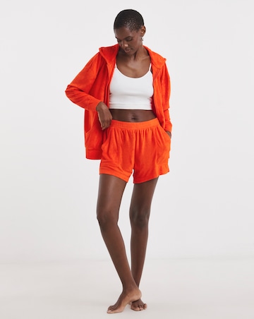 Towelling Lounge Shortie Set