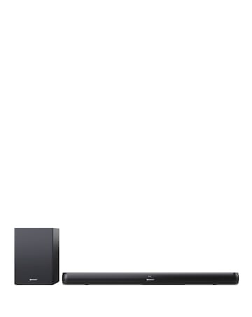 Sharp HT-SBW202 2.1ch 200W Soundbar with Wireless Subwoofer
