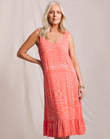 Julipa Frill Hem Shift Dress