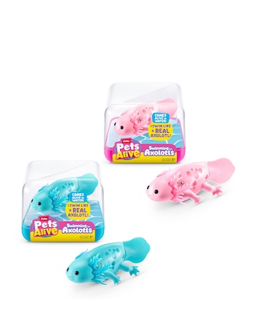 Pets Alive Water Swimming Axolotl Bath Toy Assortment