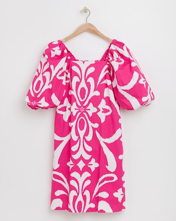 Joanna Hope Cotton Shift Dress With Pockets