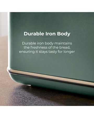 Tower Renaissance Green Bread Bin