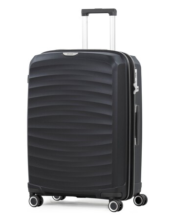 Rock Sunwave Medium Suitcase - Black