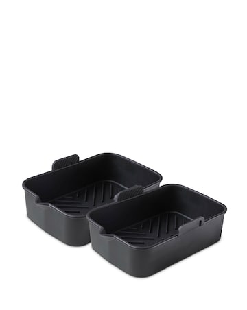 Tower Set of 2 Rectangular Air Fryer Trays