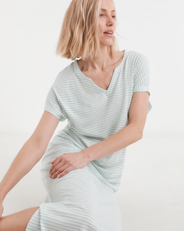 Julipa Value Maxi Nightie Stripe
