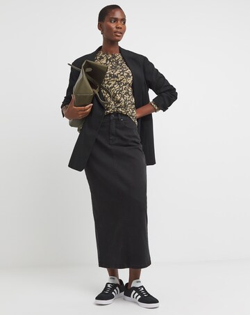 Animal Print Crew Neck Long Sleeve T-Shirt