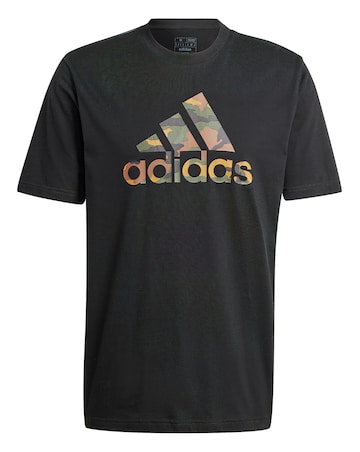 adidas Camo Logo T-Shirt
