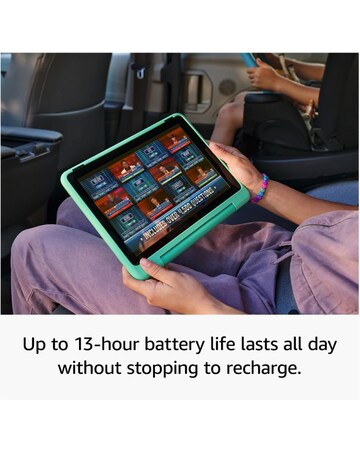 Amazon Fire HD 10 Kids Pro Edition 10.1in 32GB Age 6-12 Tablet - Blue