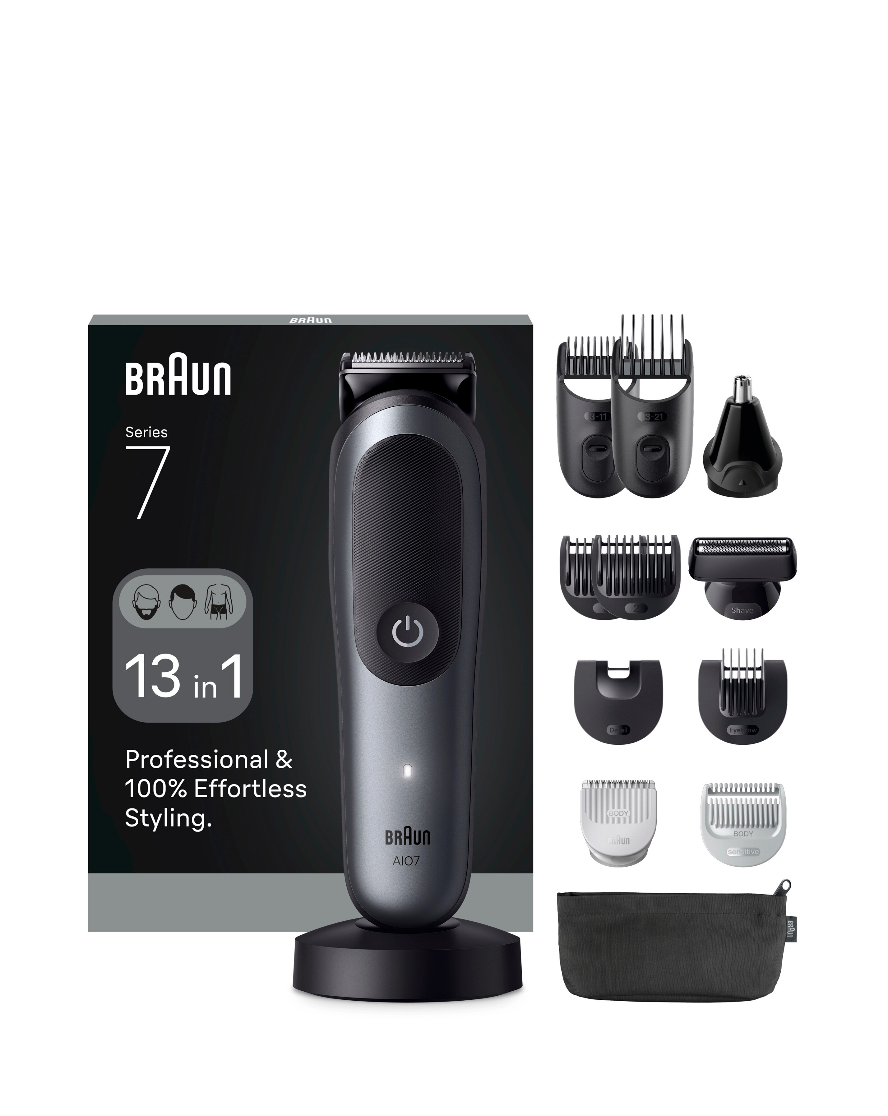 Braun - All-in-One Series 7, 13in1 Grooming Kit