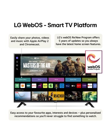 LG 43UT73006LA 43in LED 4K Ultra HD Smart TV