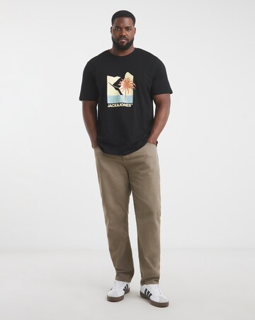 Jack & Jones Barbados Graphic T-Shirt - Black