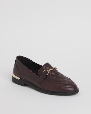 Cushion Walk Quilted Loafers Extra Wide EEE Fit