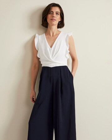 Phase Eight Ayla Ruffle Wrap Jumpsuit