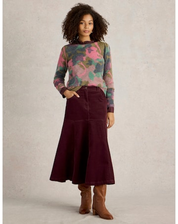 White Stuff Jodie Printed Floral Jumper