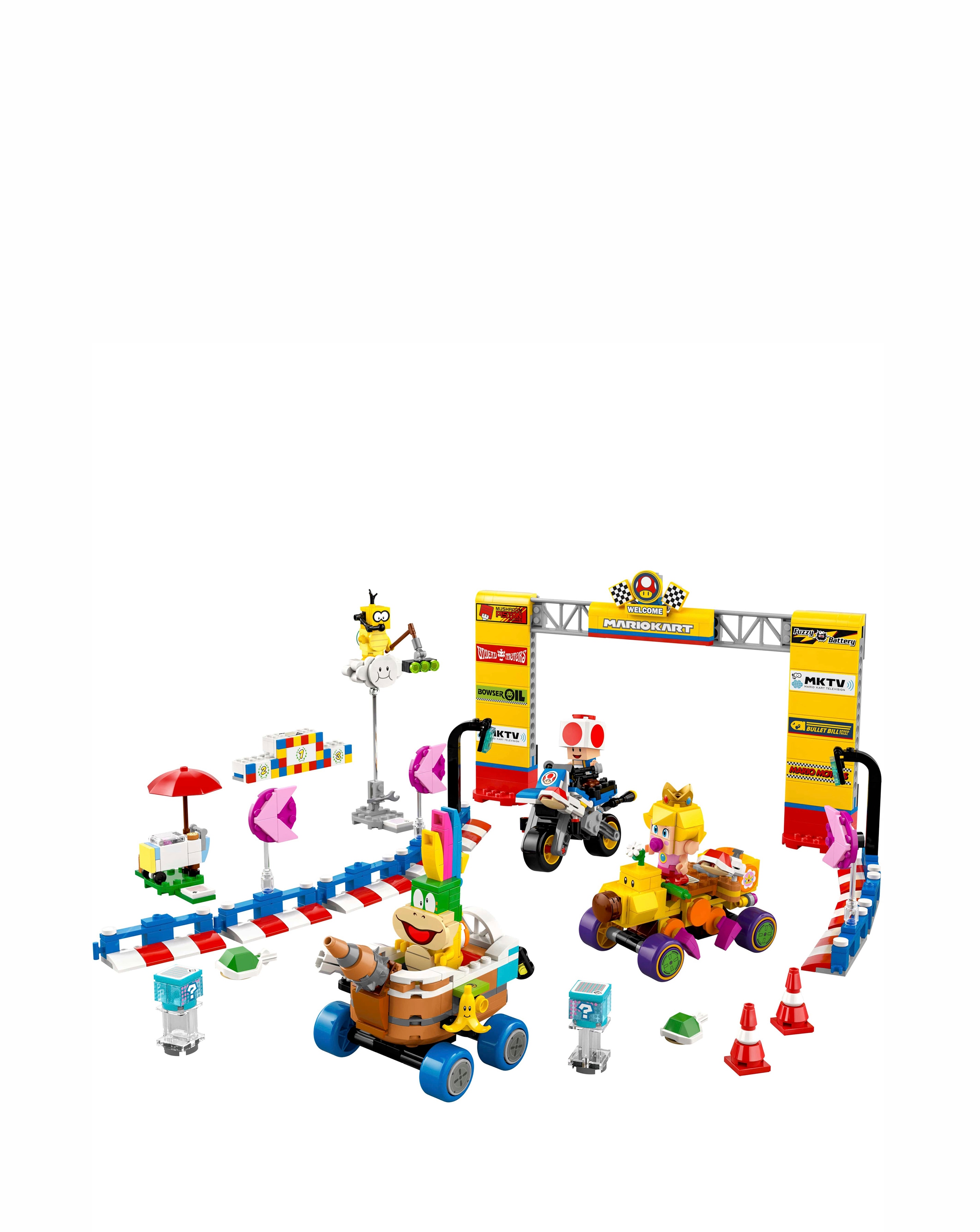 reruri0409オーダー LEGO Super Mario: Mario Kart - Baby Peach & Grand Prix Set 72036